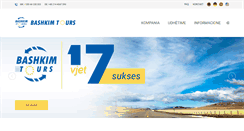 Desktop Screenshot of bashkimtours.com